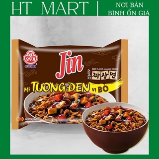 Mì trộn tương đen vị bò ottogi 135g