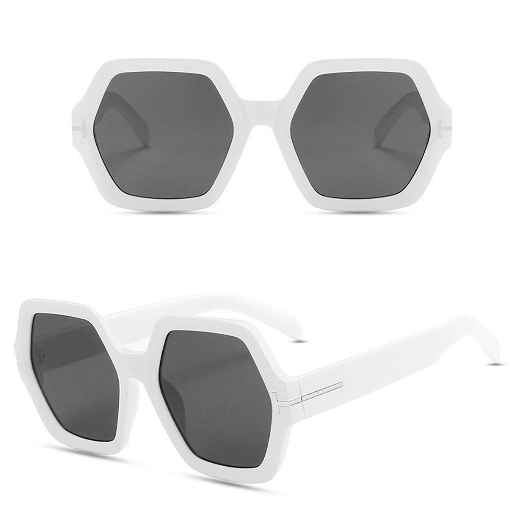 Kính Chống Bức Xạ UV400 Tròng Lớn Phong Cách Hàn Quốc Cho Nam Và Nữ