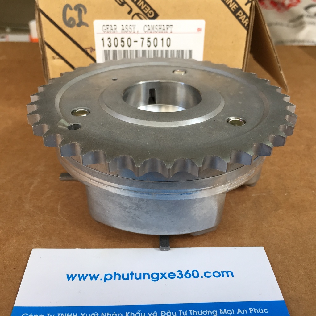 Đầu cam biến thiên VVTI Innova 1TRFE - Toyota: 13050-75010 (Cái)