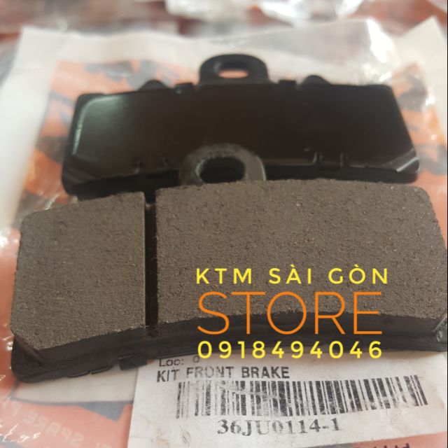 [KTM SÀI GÒN] Bố thắng (má phanh) TRƯỚC - chính hãng KTM Duke/RC/Adv 125-390