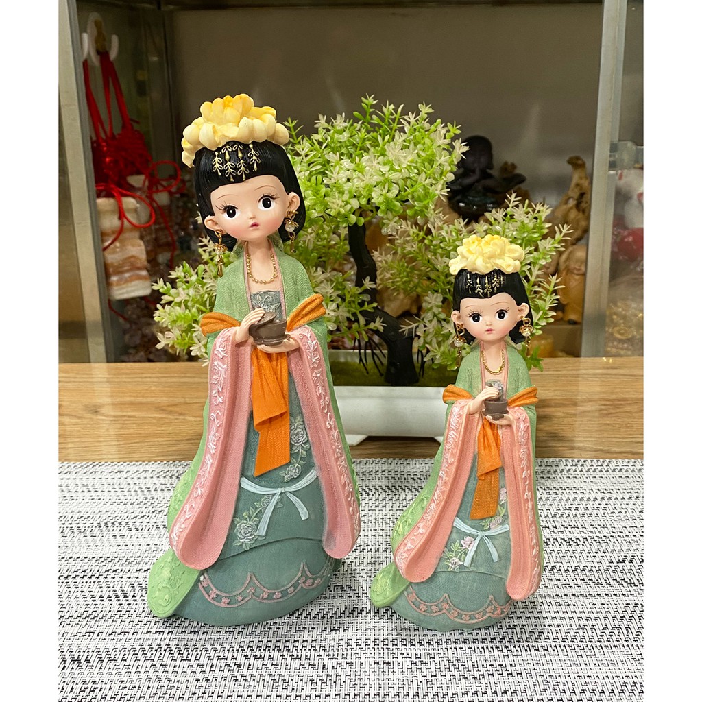 Tượng tiên nữ Hằng Nga size 22cm / 16.5cm