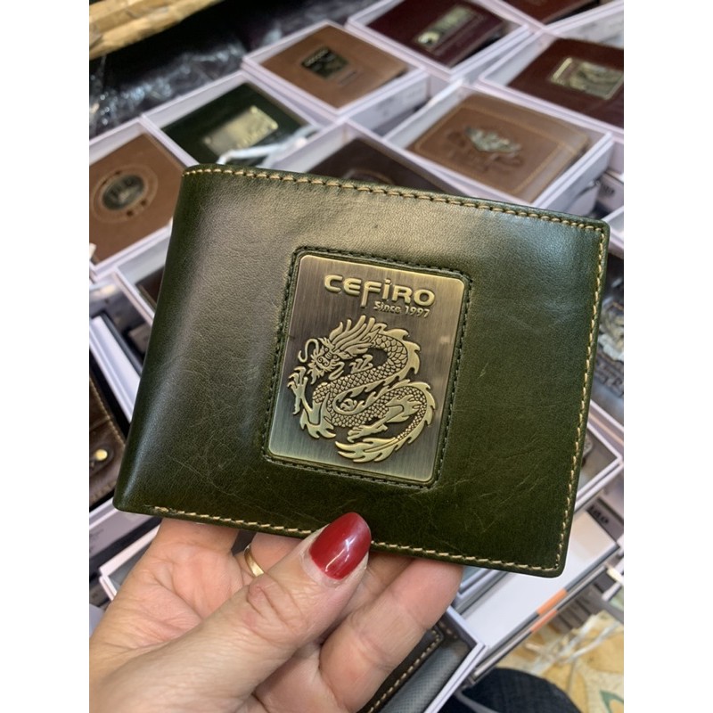 Ví nam da thật hiệu cefiro