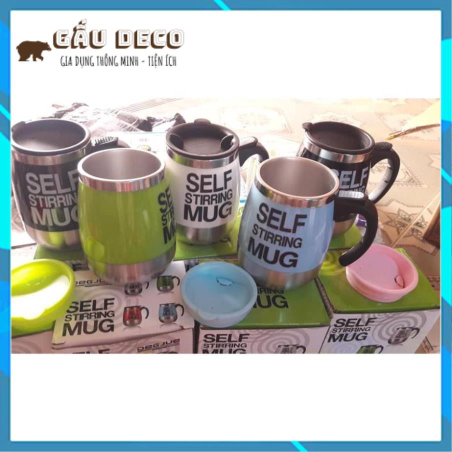 [👉FREESHIP] Ly/cốc tự khuấy giữ nhiệt lớn 450ml – Chính hang Auto Magnetic Mug – Khuấy café, thức uống  văn phòng