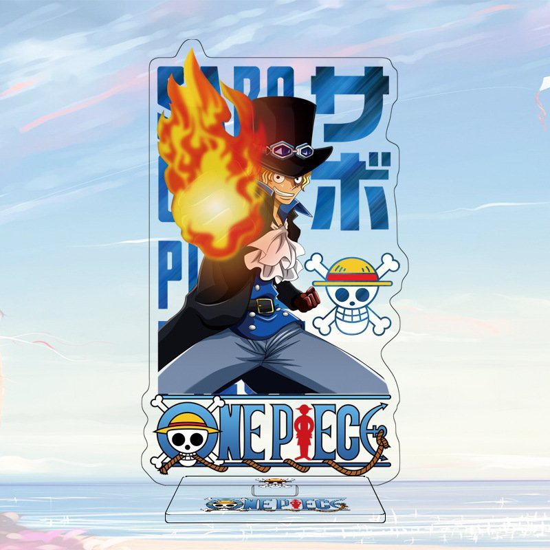 Mô hình standee các nhân vật ONE PIECE ĐẢO HẢI TẶC mẫu CHỮ NHẬT tượng acrylic anime chibi trang trí trưng bày