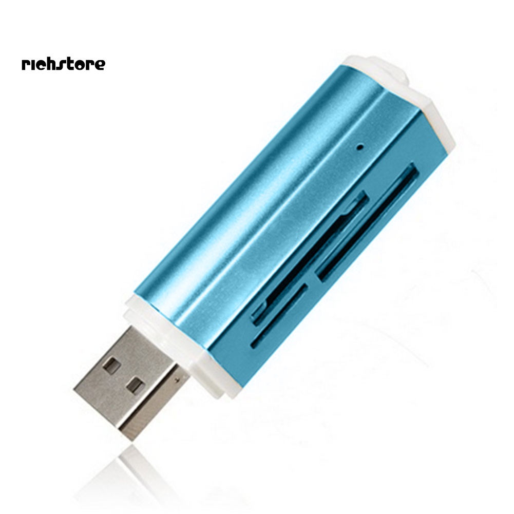Đầu Đọc Thẻ Nhớ USB 2.0 Micro SD TF MMC SDHC MS Tốc Độ Cao | BigBuy360 - bigbuy360.vn