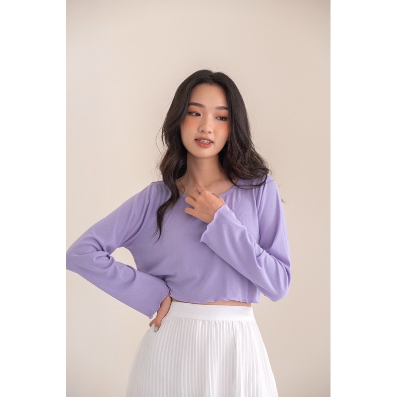 Fromyouth - Áo thun giấy dài tay Light Croptop | BigBuy360 - bigbuy360.vn