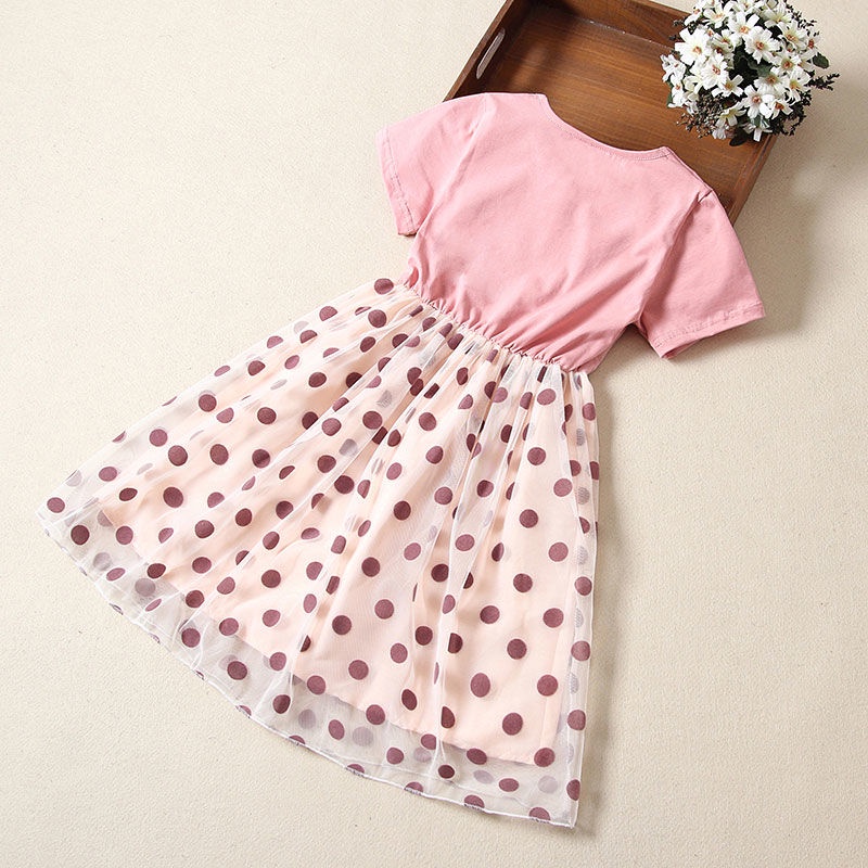 Đầm Bé Gái Đầm Thời Trang Mùa Hè Phong Cách Hàn Quốc Mới Cho Bé Gái Váy Bé Gái