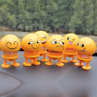 [Hàng shop tặng] EMOJI CON LẮC LÒ XO HÌNH MẶT CƯỜI