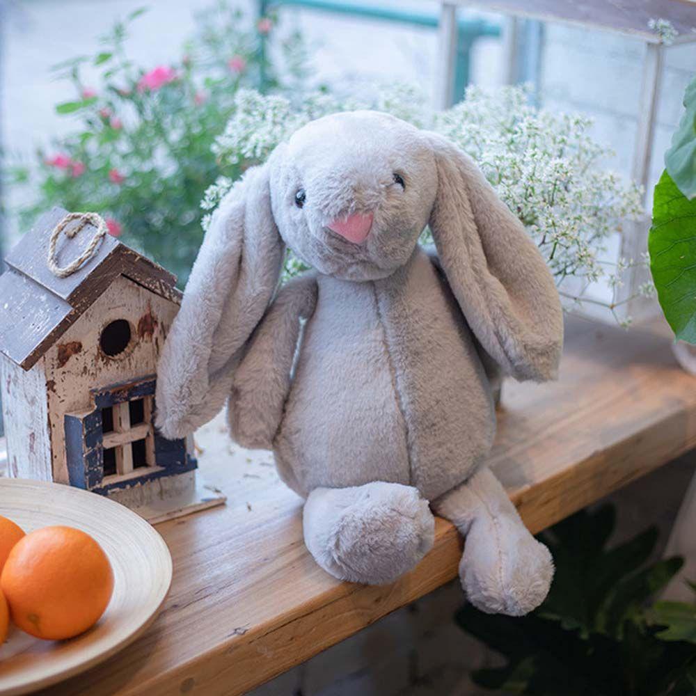 LILYES Thỏ Nhồi Bông Dài 30CM Đáng Yêu Cho Bé