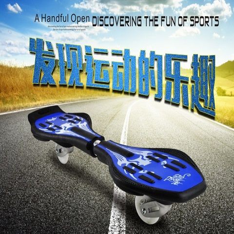 Người nổi tiếng trên Internet bán trước2020 Ván trượt mới dành cho trẻ em Xe Scooter người lớn Đèn flash Hai bánh