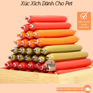 Xúc xích cho chó mèo, hamster - dinh dưỡng giàu vitamin, đạm 15g/cây