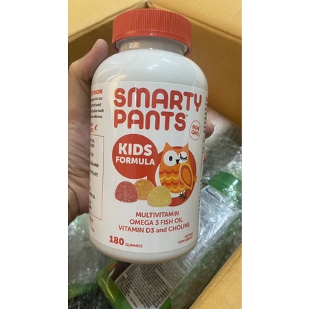 Kẹo dẻo vitamin cho bé Smarty Pants Kids Formula 180v