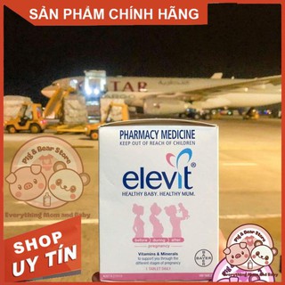 (FREE SHIP + CHUẨN AIR) Vitamin Elevit 100 viên Chuẩn Úc cho Mẹ bầu