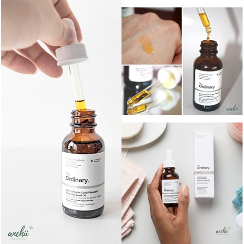 [TOP 1 UY TÍN] Dầu Dưỡng Da Giảm Mụn Viêm The Ordinary 100% Organic Cold-Pressed Rose Hip Seed Oil (BILL ANH) | WebRaoVat - webraovat.net.vn