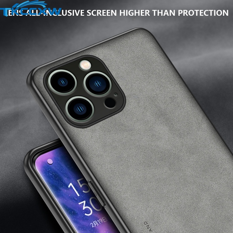 Ốp Điện Thoại Da PU Phối Vải Viền Dẻo Thời Trang Cho iPhone 11 Pro Max XR X 7 Plus 8 Plus SE 2020 SE2 7P 8P