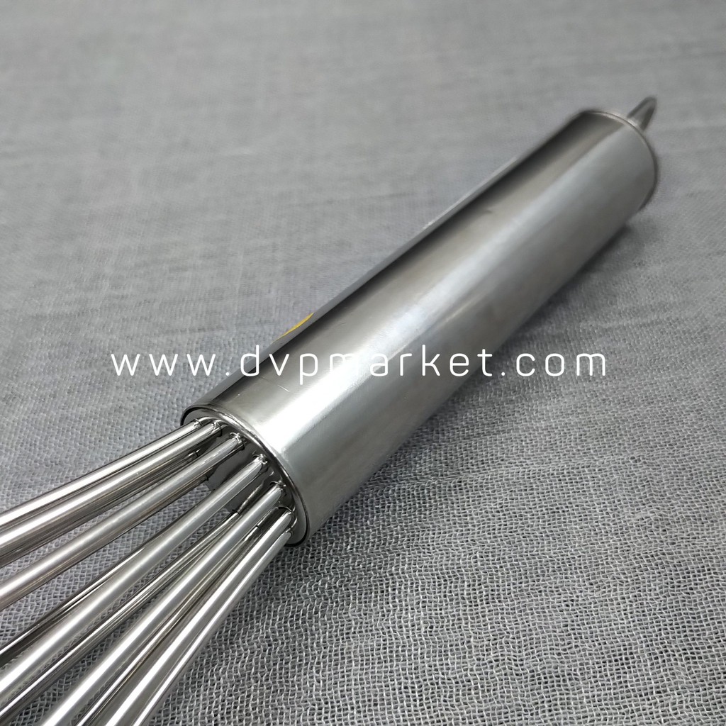 Phới lồng đánh trứng inox dày dặn các kích thước