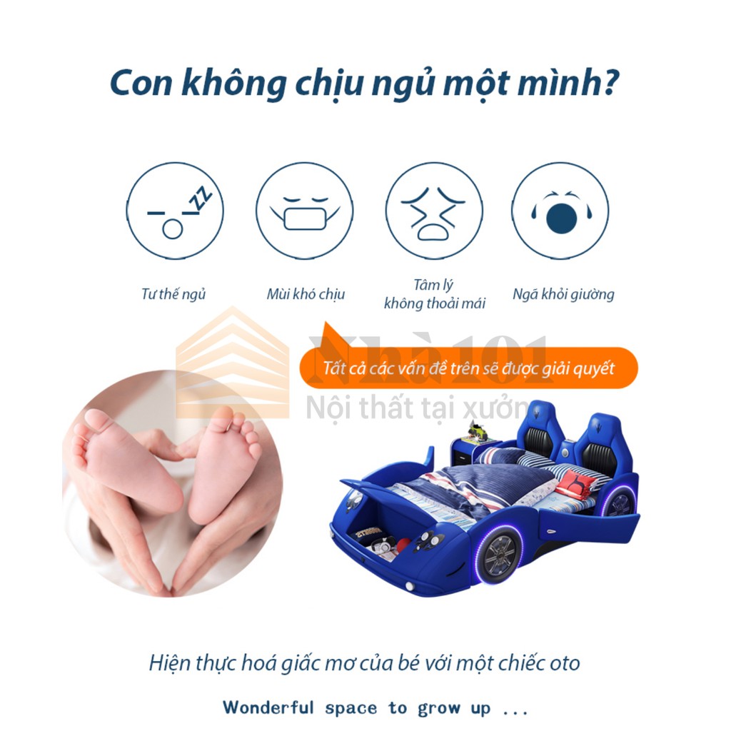 Giường Trẻ Em Maserati