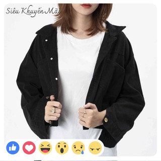 Áo khoác kaki nữ xẻ sau nhiều màu cá tính phong cách ulzzang chống nắng fantactisshop555