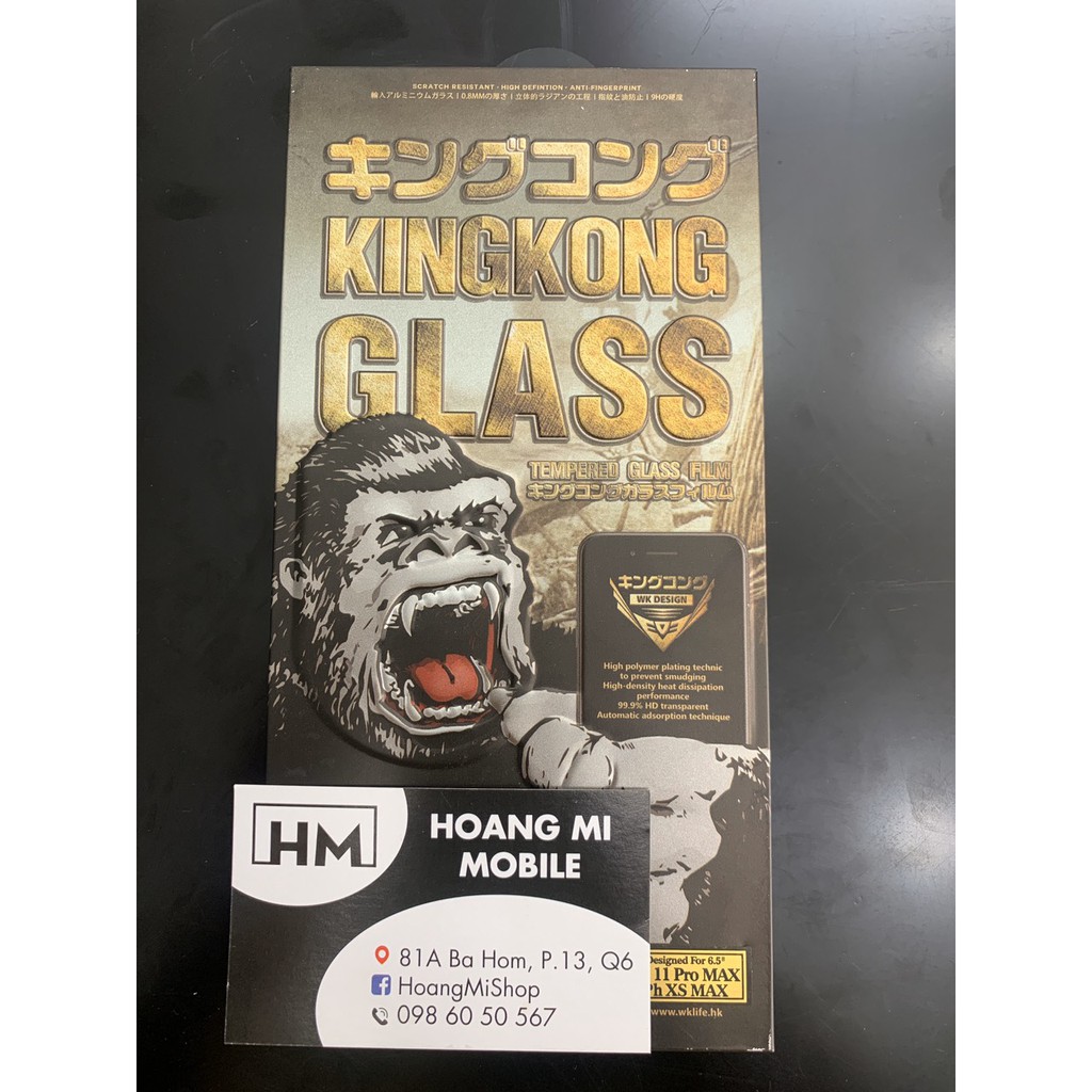 Cường Lực KingKong Glass Từ IPhone 6 ---> IPhone 11 Pro Max