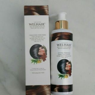 Dầu gội ngăn rụng tóc wellhair