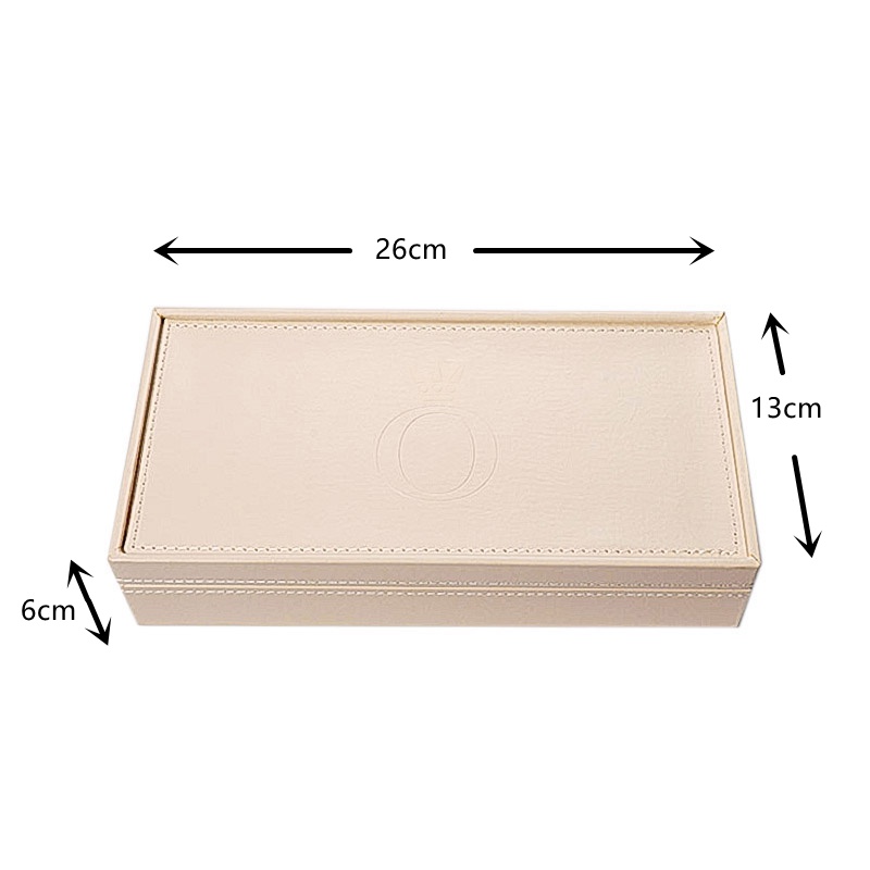 Hộp Đựng Trang Sức Pandora Hình Vuông Bằng Da PU