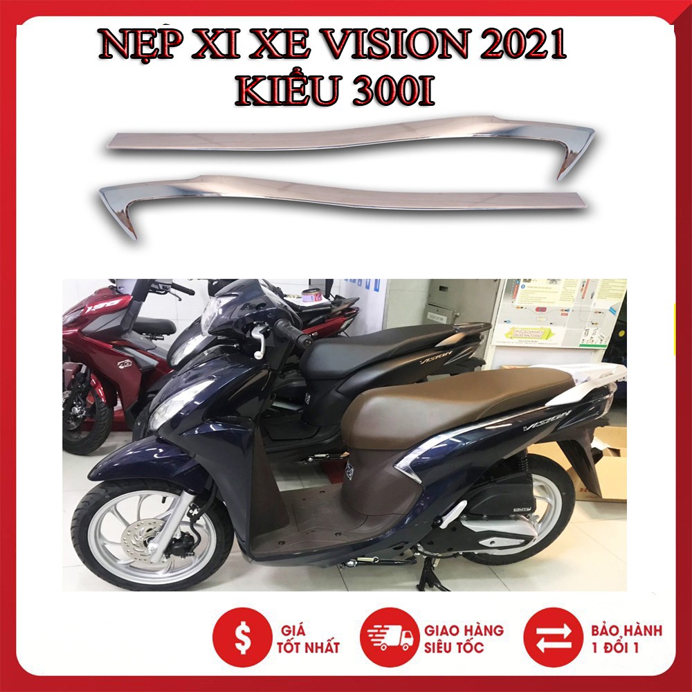Nẹp Hông ( Nẹp Sườn ) Vision 2021 - Vision 2022 MotoArt Chính Hãng