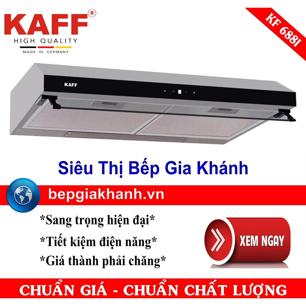 Máy hút khói khử mùi Kaff KF 688I