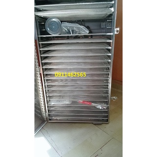 Máy sấy thực phẩm 20 khay hoa rau,củ,quả,thịt cá cao cấp bảo hành 12 tháng