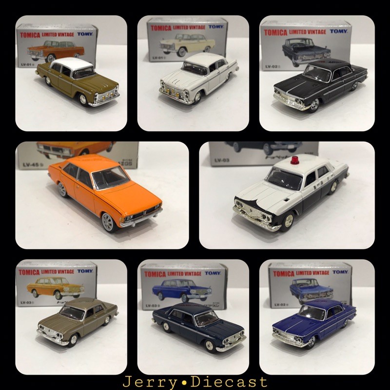 Xe mô hình - Tomica Limited Vintage 1/64 (Tomytec) made in china.