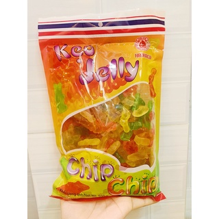 (DATE MỚI NHẤT: 2026) KẸO DẺO HẢI HÀ JELLY CHIP CHIP BỊCH 500G (SỈ GIÁ ƯU ĐÃI)