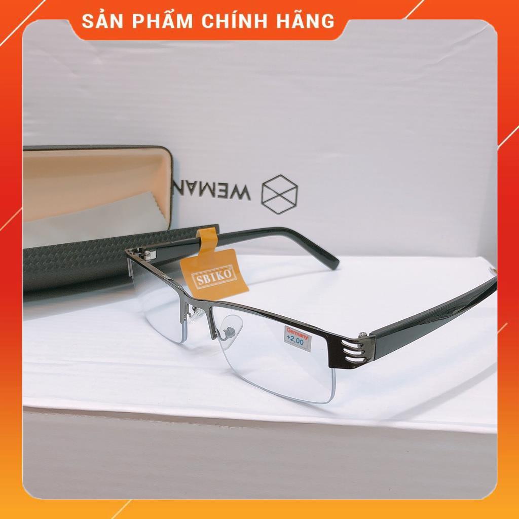 Kính lão thị viễn thị đã cắt độ đọc chữ nửa viền thể thao ôm mặt cực bền sang trọng