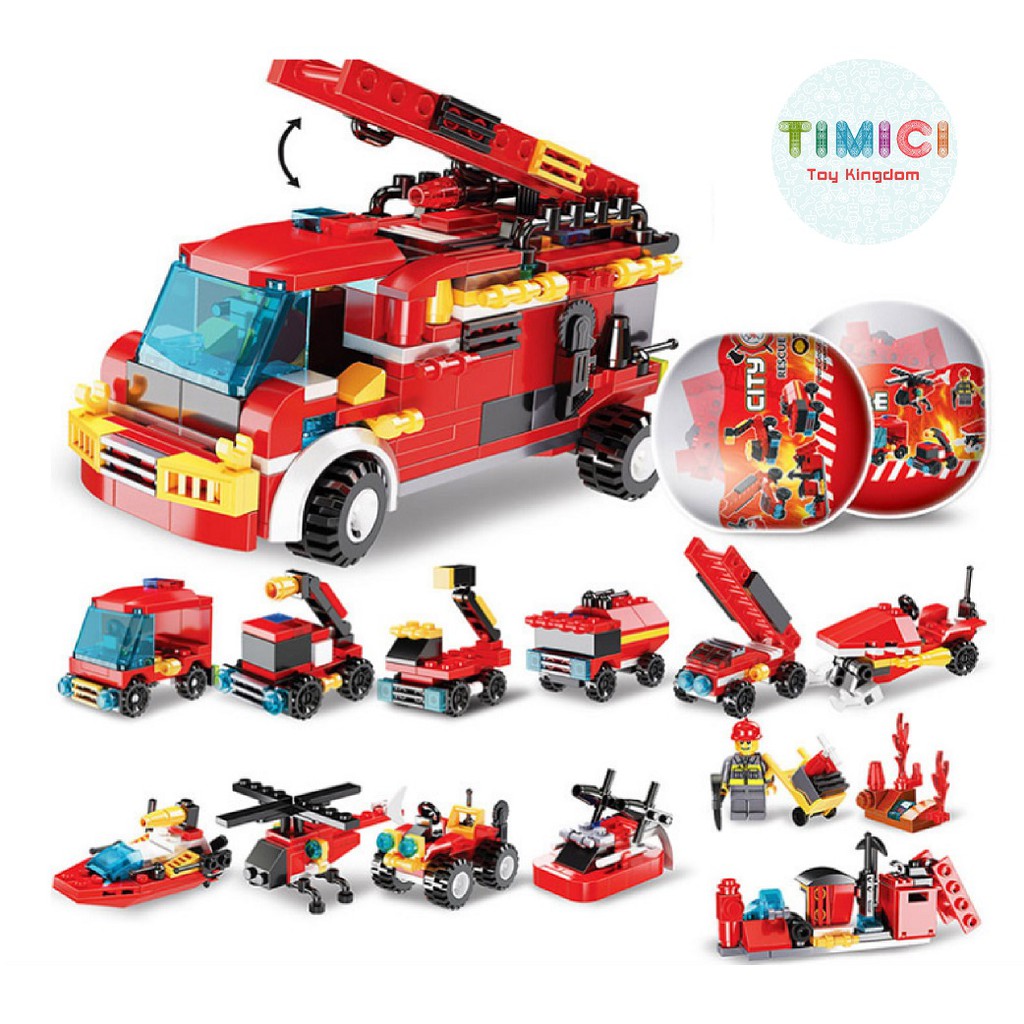 [TLG02]Trứng lego xếp hình độ bền tốt, mô hình khủng long, tàu hỏa,con vật giúp bé phát triển trí