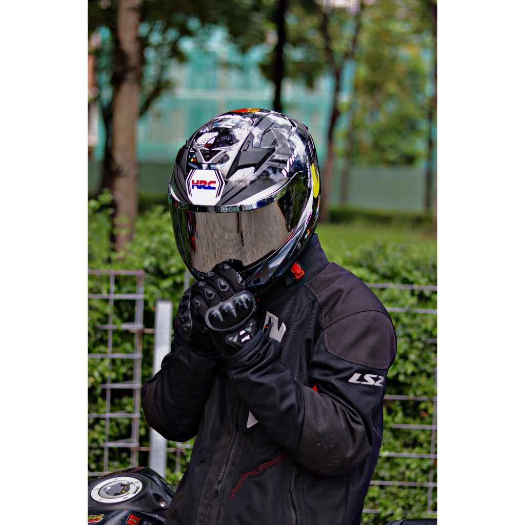 Mũ bảo hiểm fullface 1 kính YOHE 978 Plus Đen bóng lên tem Winner  - Tapu Shop