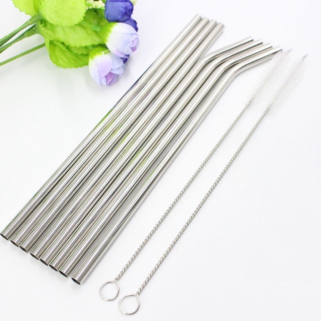 Ống Hút Inox Bảo Vệ Môi Trường Tái Sử Dụng Nhiều Lần