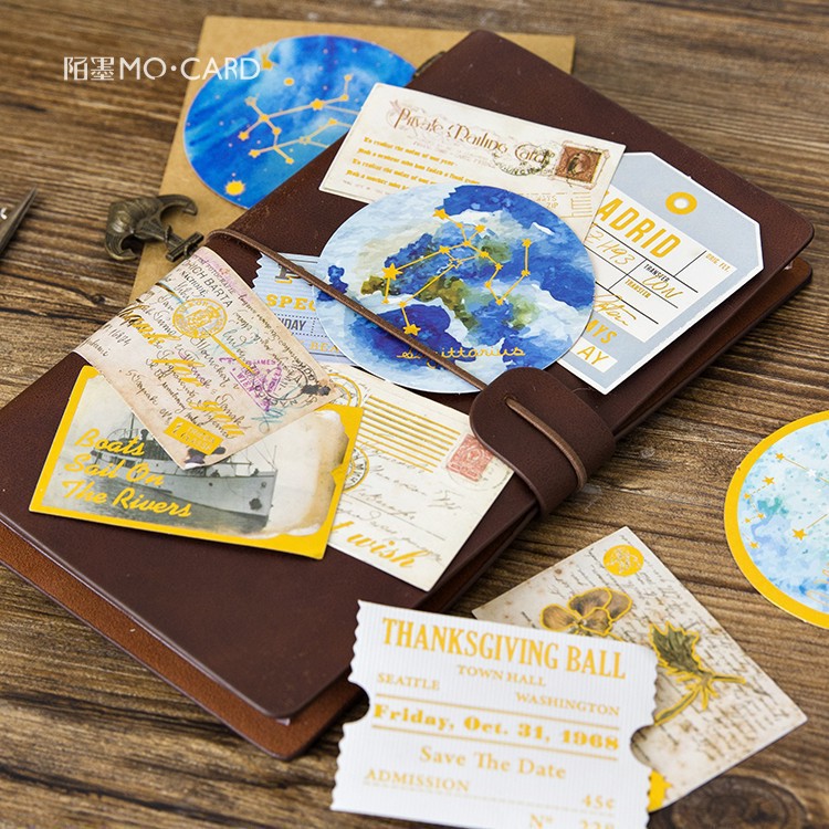 Gói 24 sticker nhũ SG2401 Gachini