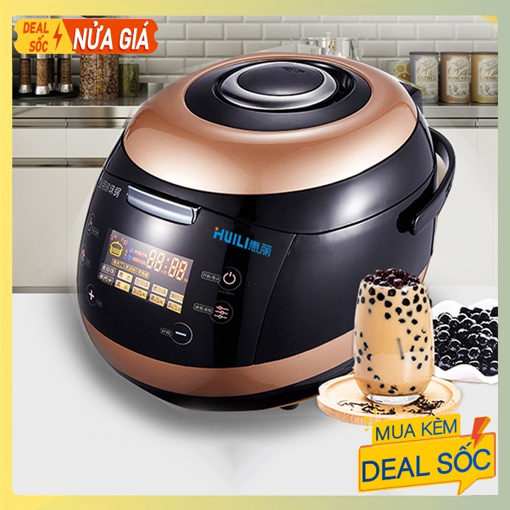 Nồi nấu trân châu tự động Aonuosi 5L Pha chế trà sữa