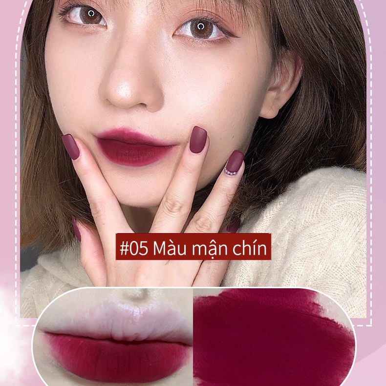 Son kem lì PINK COCO SOFT trái dâu hình chú cún dễ thương
