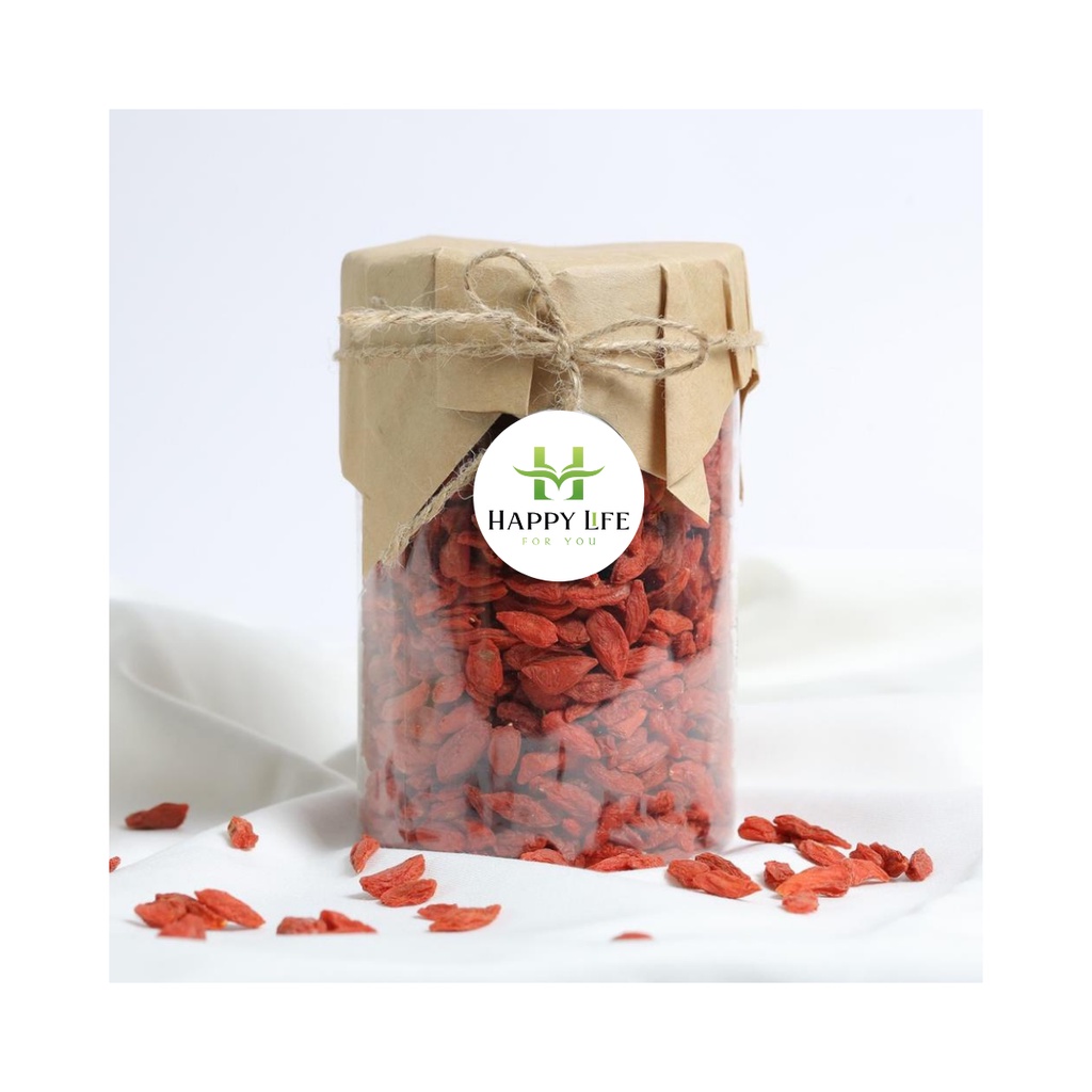 Kỷ tử đỏ (câu kỷ tử) khô hữu cơ cao cấp - Happy Life for You