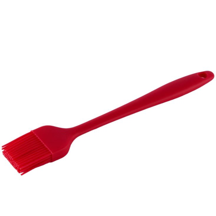 Dụng cụ làm bánh: chổi quét silicon đúc chịu nhiệt size 21cm