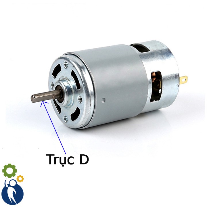 Motor 775 12V 5000rpm Trục D