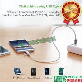 CÁP USB-A SANG MICRO USB VÀ USB-C UGREEN 20873