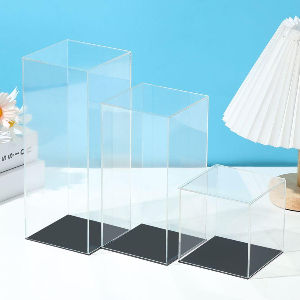 LEISURE Hộp Trưng Bày Đồ Chơi Chống Bụi Bằng Acrylic Ốp