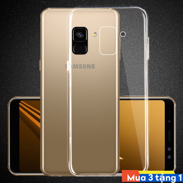 Ốp điện thoại trong suốt bằng PC cứng cho Samsung Galaxy A5 A6S A7 A8 A9 A9S A10S A20S A30S A42 NOTE 10 J2 Star Plus 2018