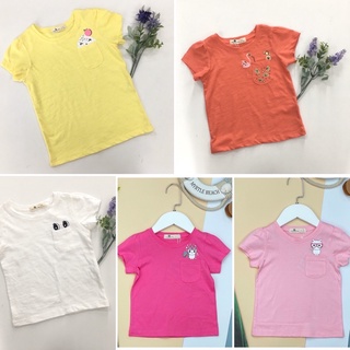 [ FREE SHIP ] [PVN322, PVN323] Áo bé gái phối túi ngực litibaby có size từ 1-10 tương đương với bé 1-10 tuổi.