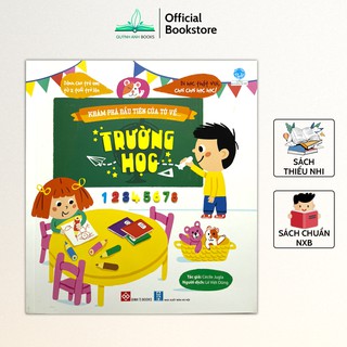 Sách - Khám phá đầu tiên của tớ về trường học dành cho trẻ từ 2 tuổi - NPH Đinh Tị