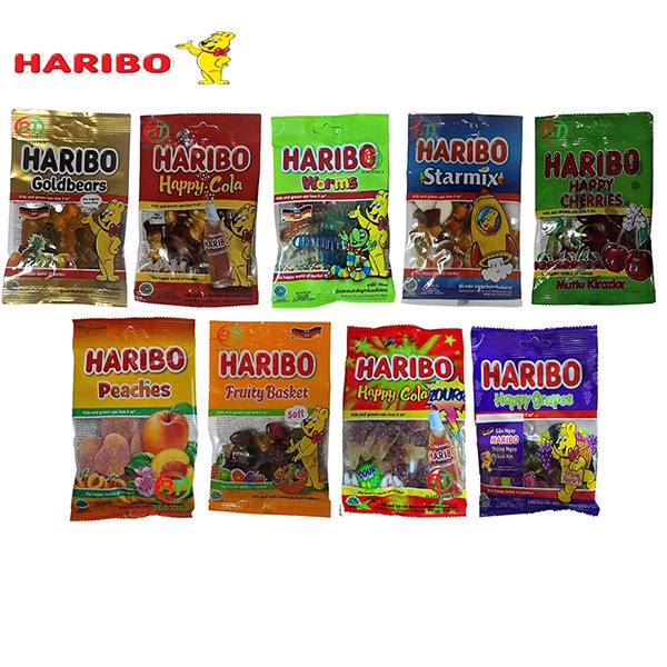 (Nhiều vị) Kẹo dẻo Haribo của Đức 80g