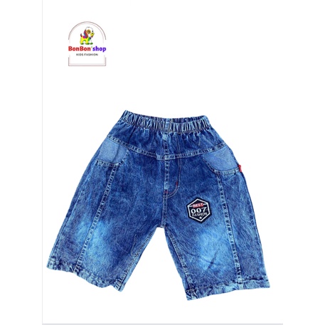 (13-35kg)quần jean đùi lửng cho bé trai mềm đẹp
