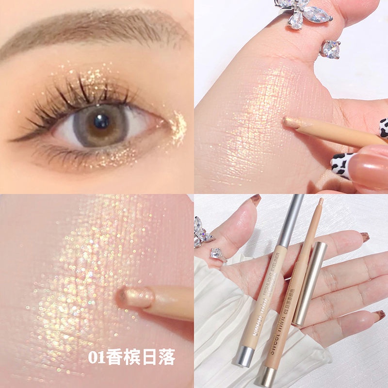 Bút Phấn Mắt Tơ Tằm Ánh Ngọc Trai Lấp Lánh Làm Sáng Da Tự Nhiên Cho Người Mới Bắt Đầu 1216 | BigBuy360 - bigbuy360.vn