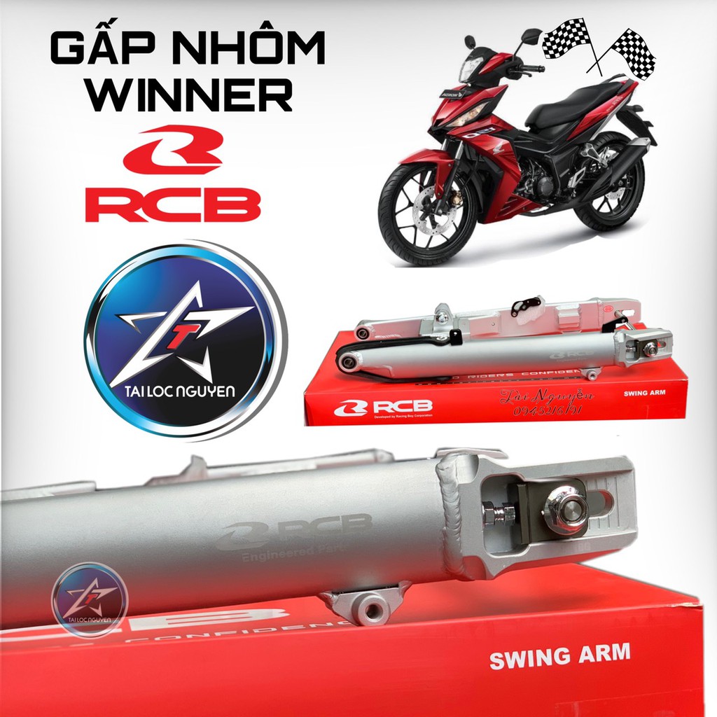 GẤP NHÔM RACINGBOY CHO HONDA WINNER 150 VÀ EXCITER 150/EXCITER 155