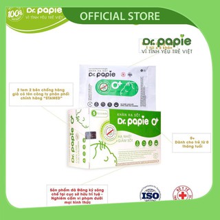 Khăn lau hạ sốt Dr.Papie (0M+)